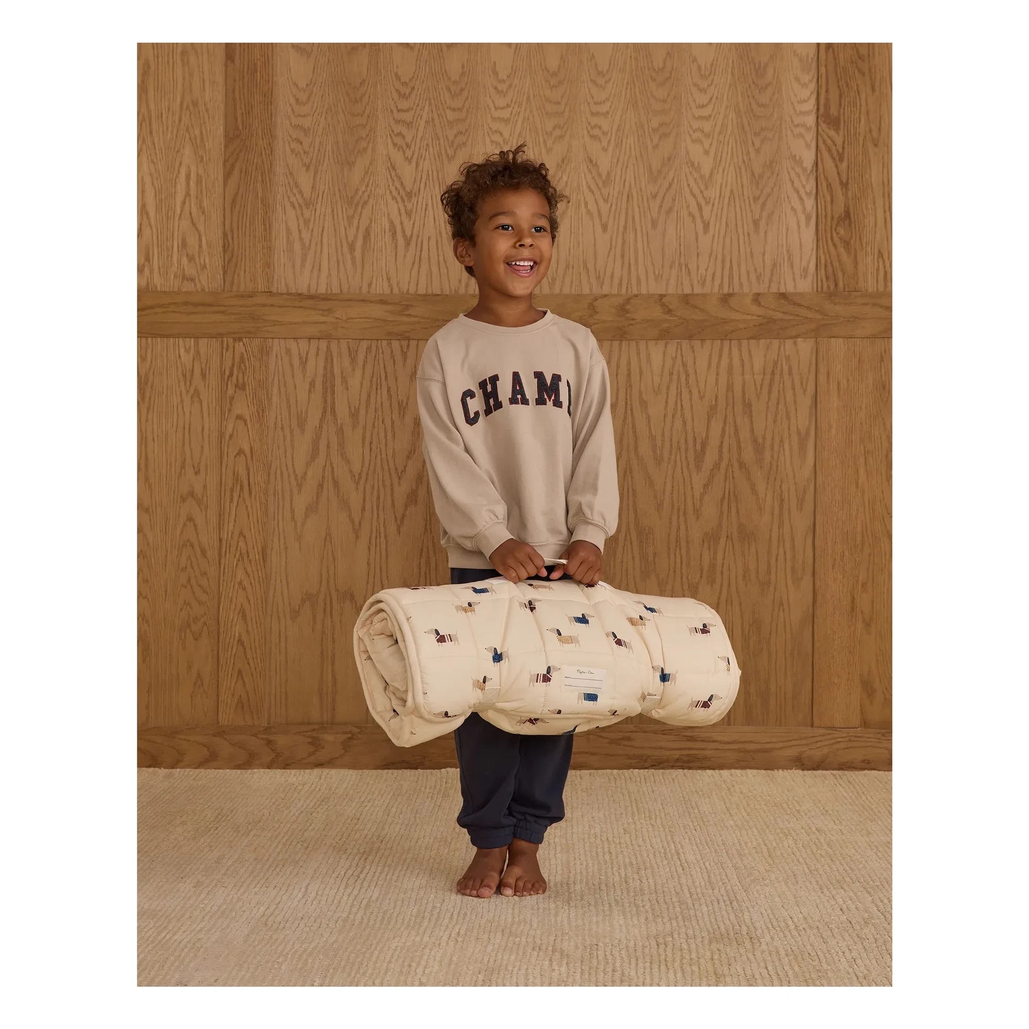 Rylee + Cru - Sudadera Champ Mini | Piedra