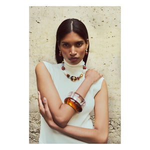 Lizzie Fortunato - Pulsera marrón | Marrón