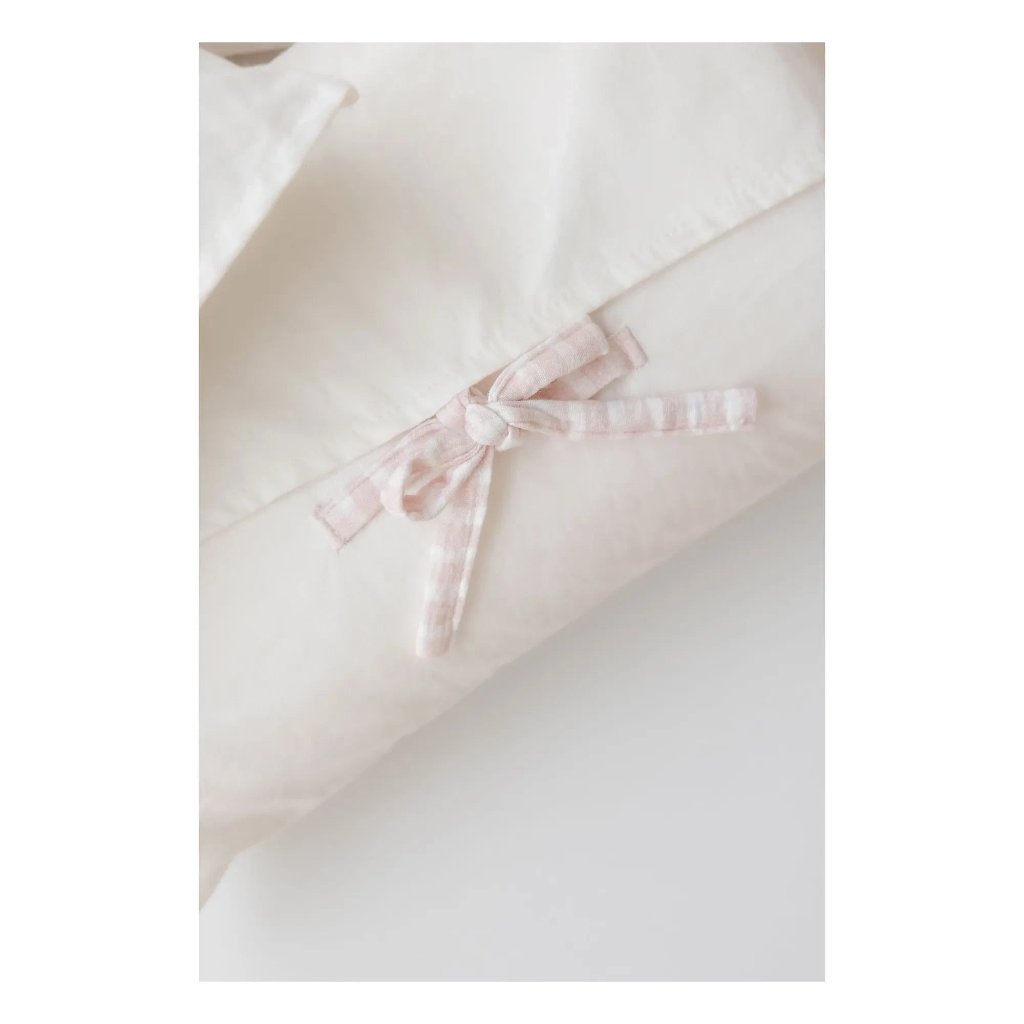 Soft Spot - Manta acolchada de algodón orgánico | Rosa pálido