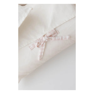 Soft Spot - Manta acolchada de algodón orgánico | Rosa pálido