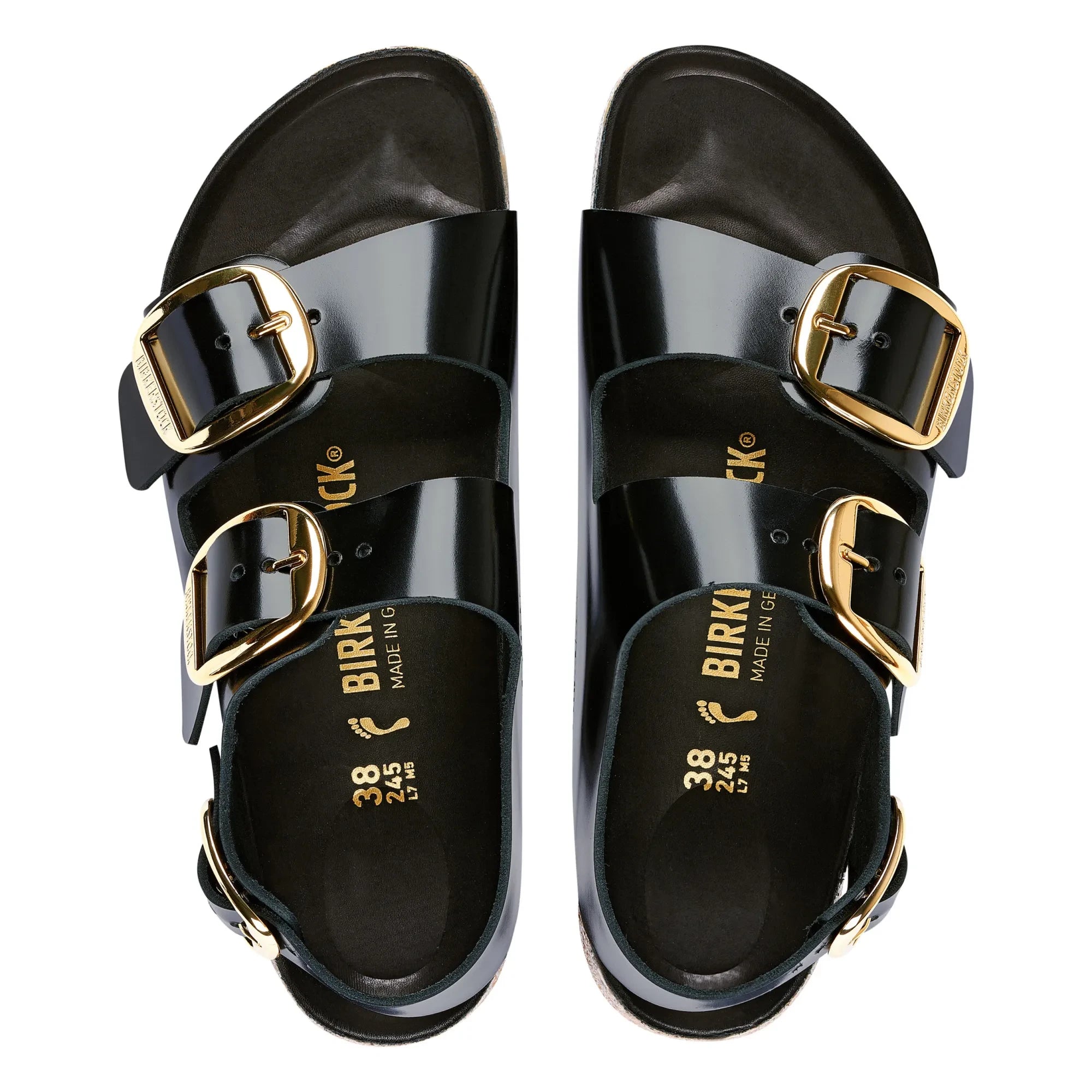 BIRKENSTOCK - Sandalia Milano de horma estrecha | Negra