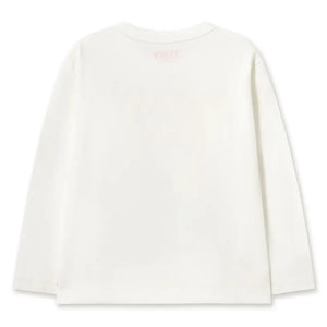 Tinycottons - Camiseta de algodón orgánico M.Tulip | Blanca