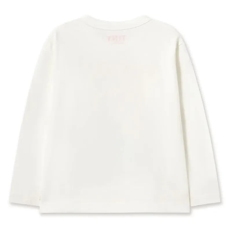 Tinycottons - Camiseta de algodón orgánico M.Tulip | Blanca
