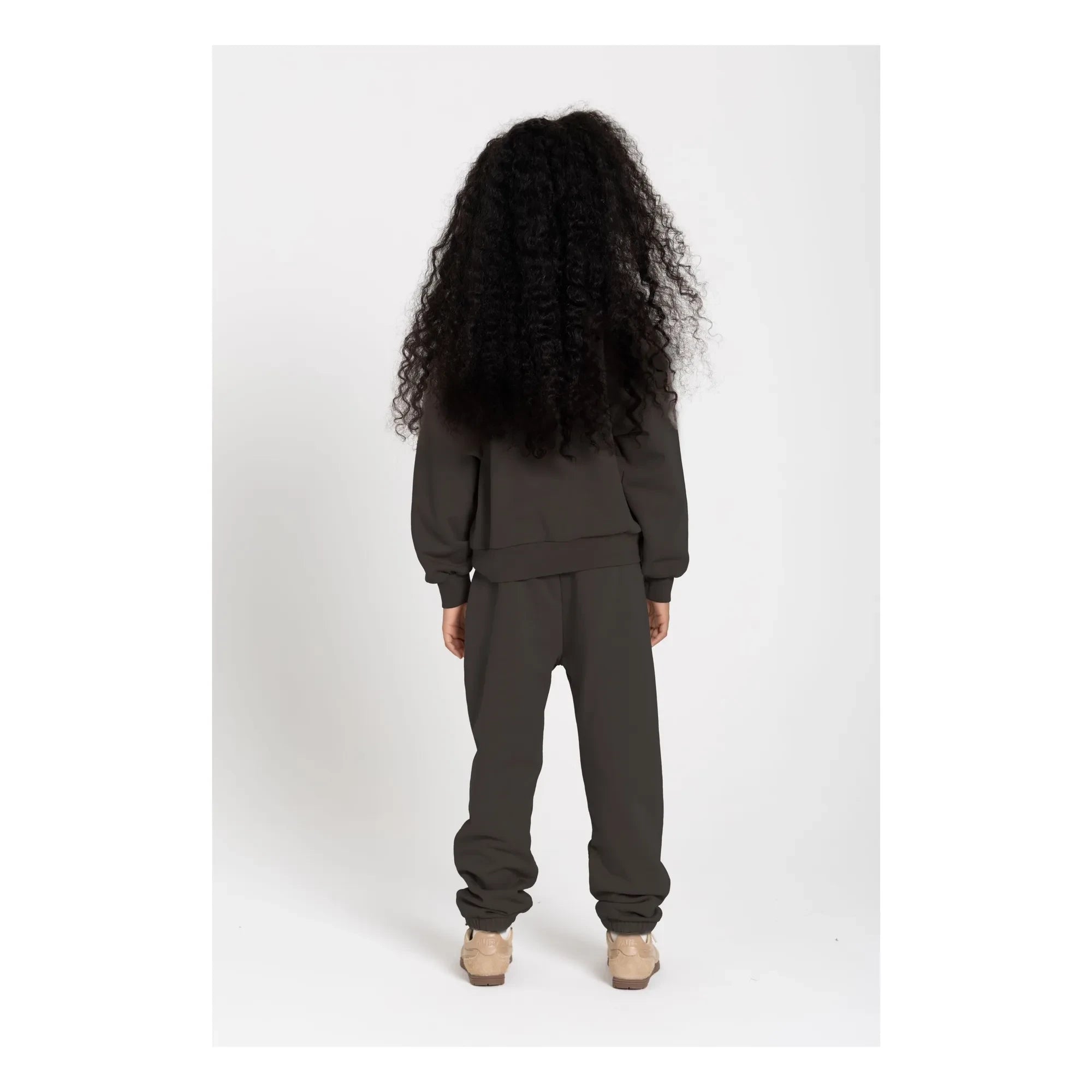 Smallable Kid - Jogger de algodón orgánico Kiwi | Gris oscuro