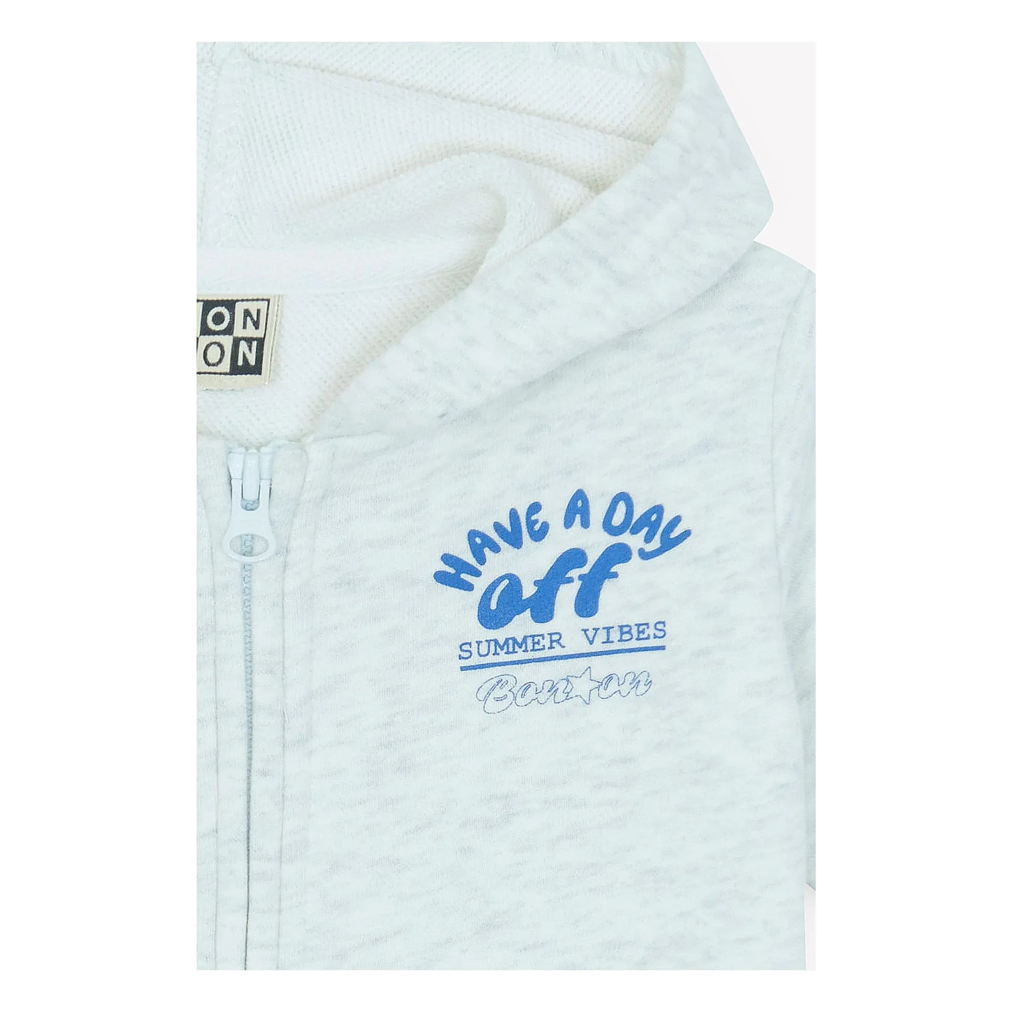 Bonton - Sudadera con Capucha Moteada Lu Dayoff | Gris