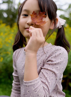 Soor Ploom - Calico Pouf Camiseta | Malva