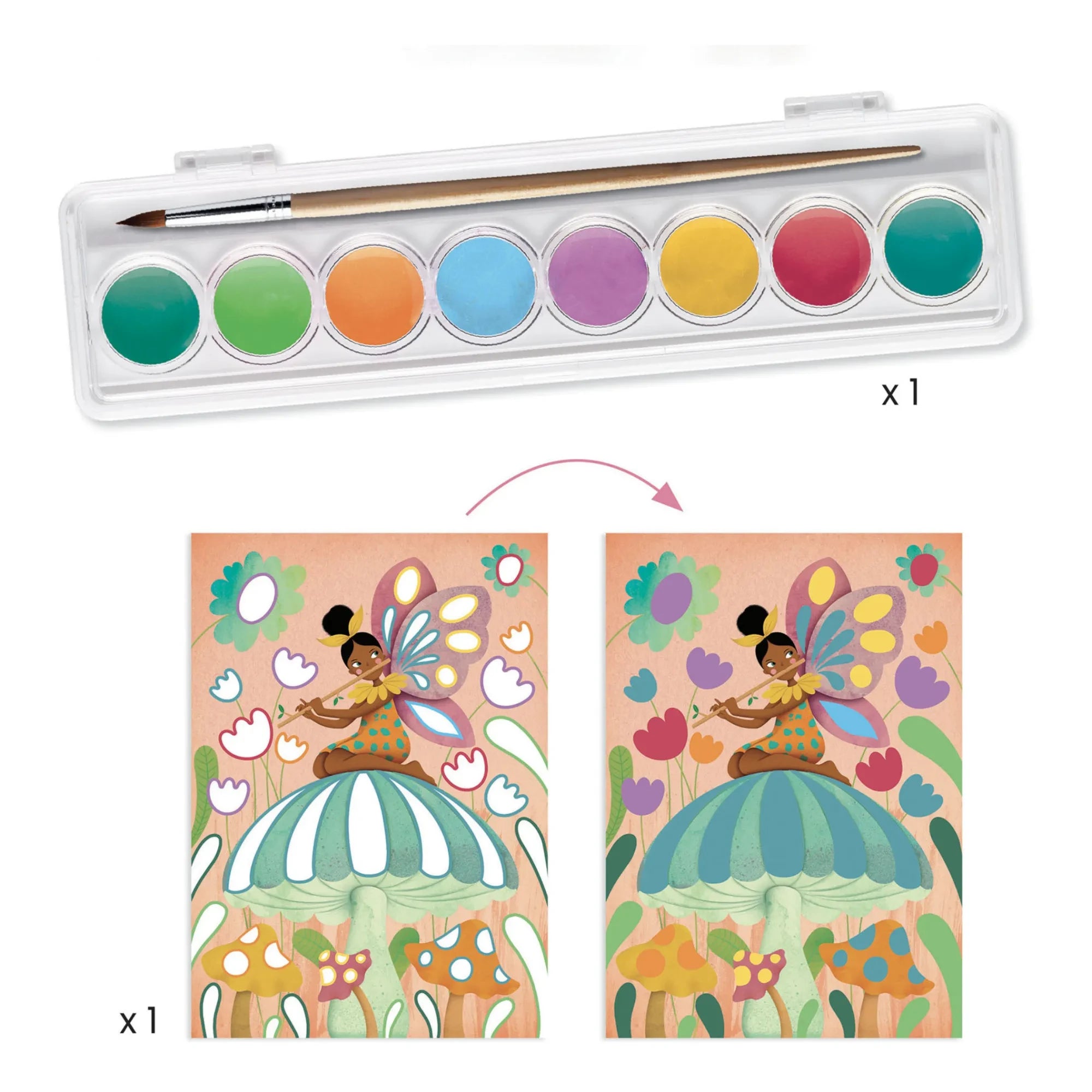 Djeco - Kit de Actividades Multiusos Hada