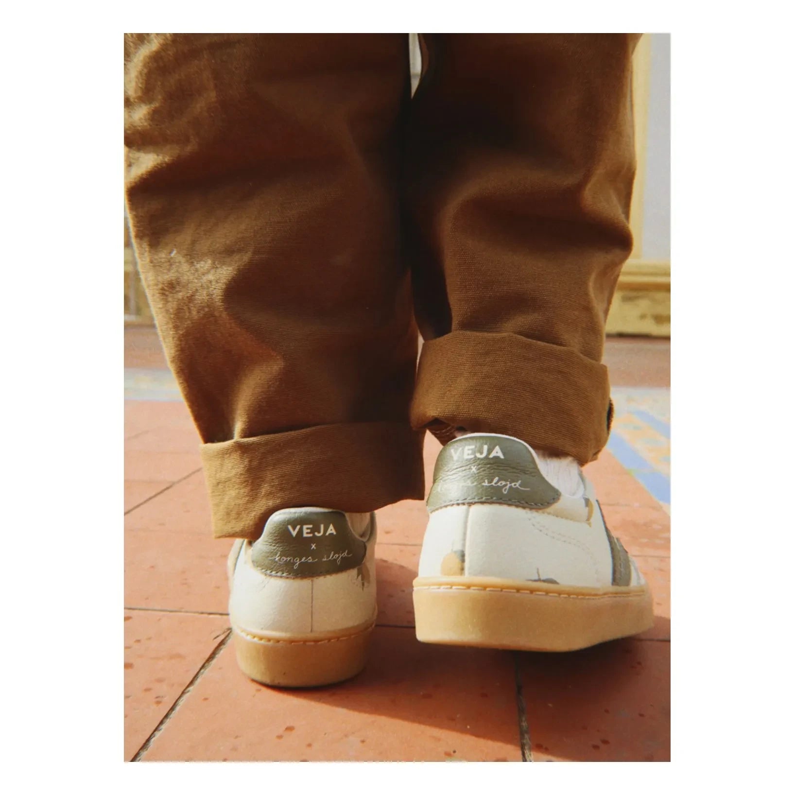 Veja - Small Volley Lemons Sneakers - Veja x Konges Slojd | Krem