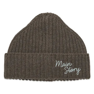 Main Story - Geri Dönüştürülmüş Elyaf Logolu Bere | Kahverengi