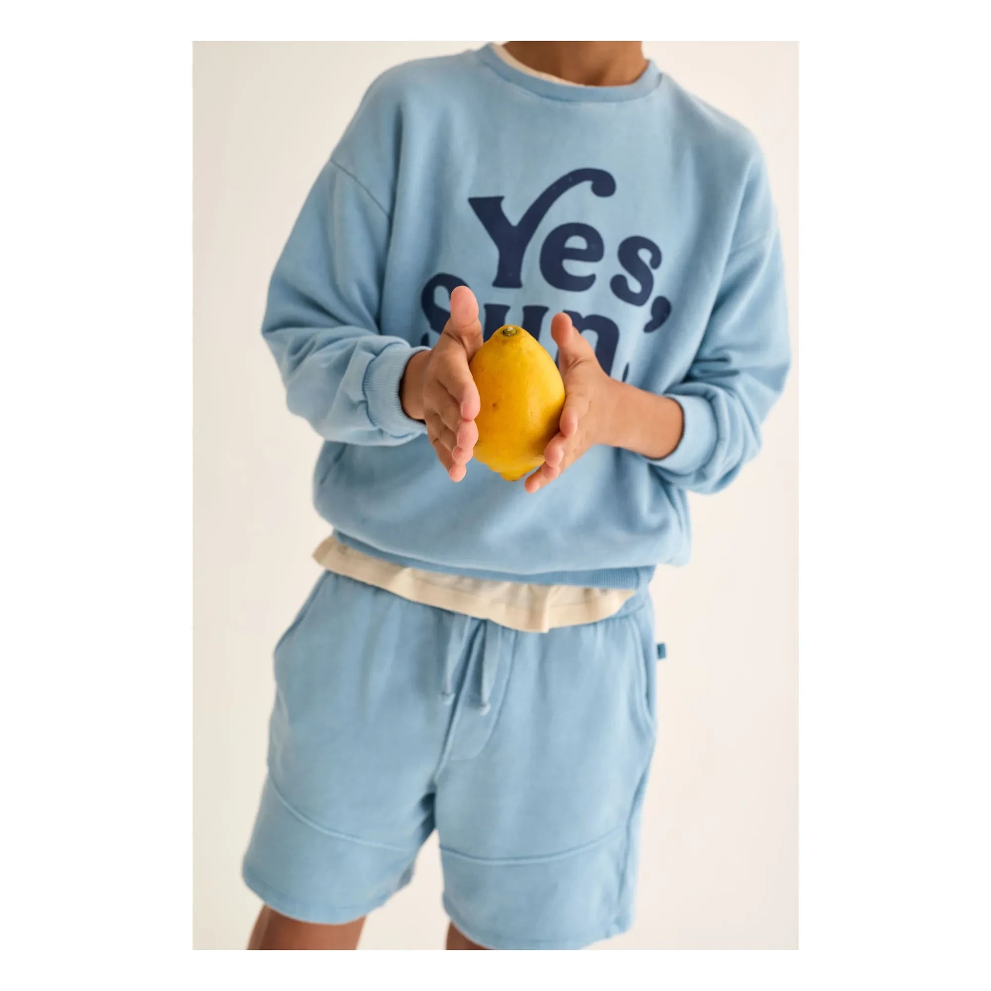 Cozmo - Sweat Atlas Yes Sun | Azul claro