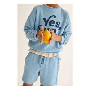 Cozmo - Sweat Atlas Yes Sun | Azul claro