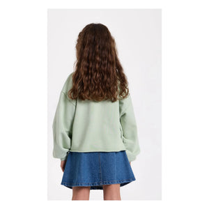 Hundred Pieces - Sudadera de algodón orgánico Belmont | Salvia