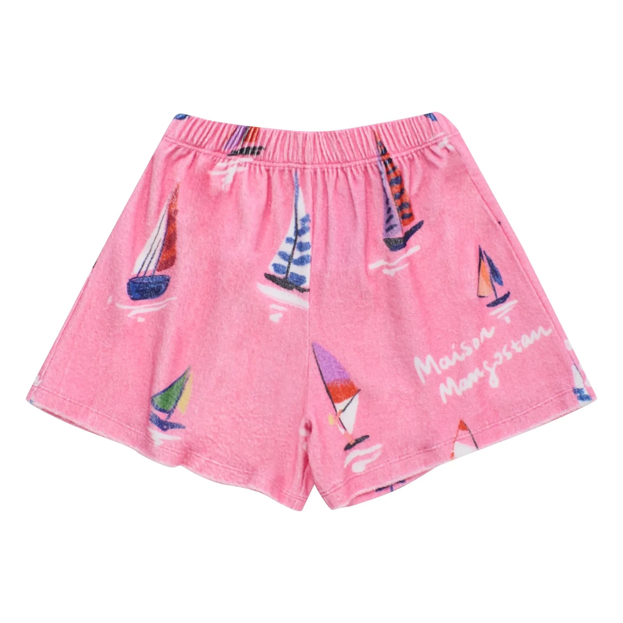 Maison Mangostan - Shorts de baño Voiles Eponge | Rosa