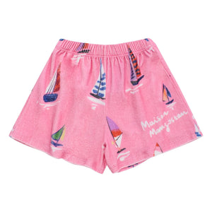 Maison Mangostan - Shorts de baño Voiles Eponge | Rosa