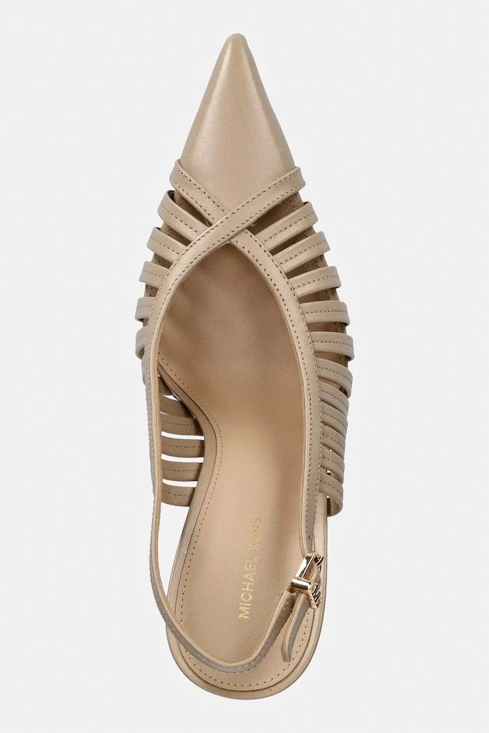 Zapatos de tacón de cuero Adriana High Pump de MICHAEL Michael Kors