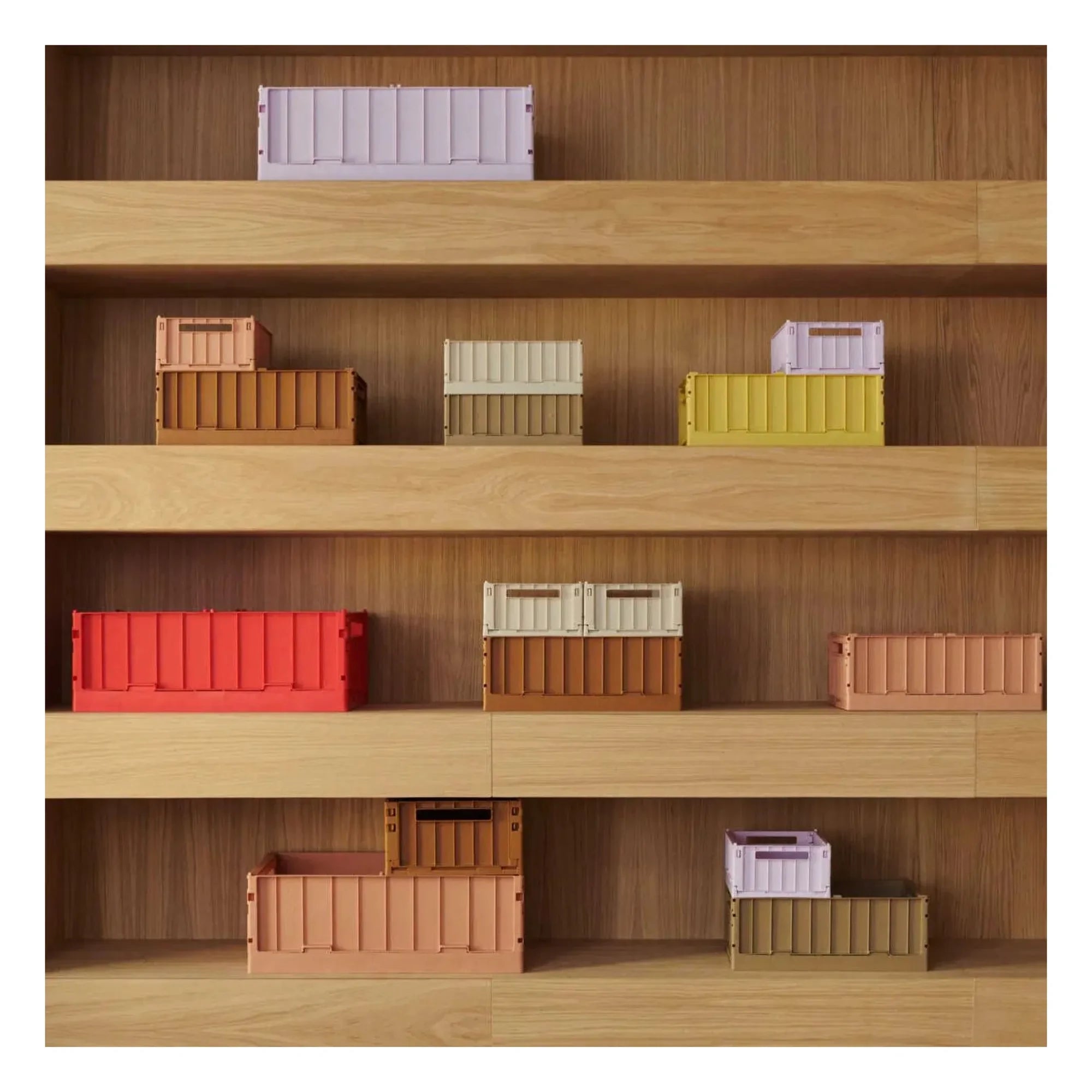 Liewood - Cestas Plegables Weston - Set de 2 | Tuscany rose