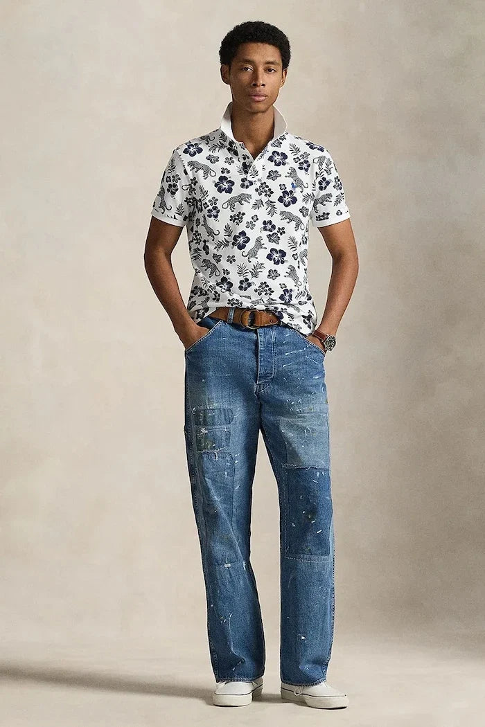 Polo Ralph Lauren Camiseta de algodón con cuello