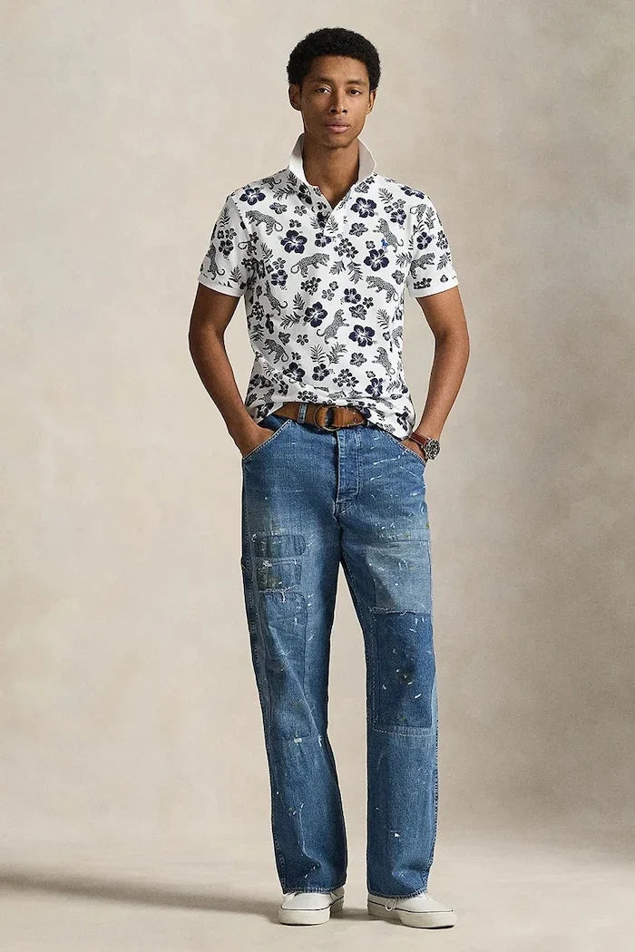 Polo Ralph Lauren Camiseta de algodón con cuello