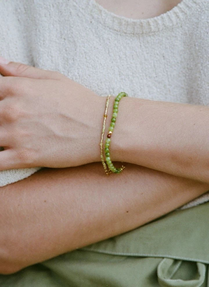 Anni Lu - Pulsera Grasshopper | Verde
