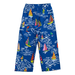 Maison Mangostan - Pantalones Sails | Azul marino