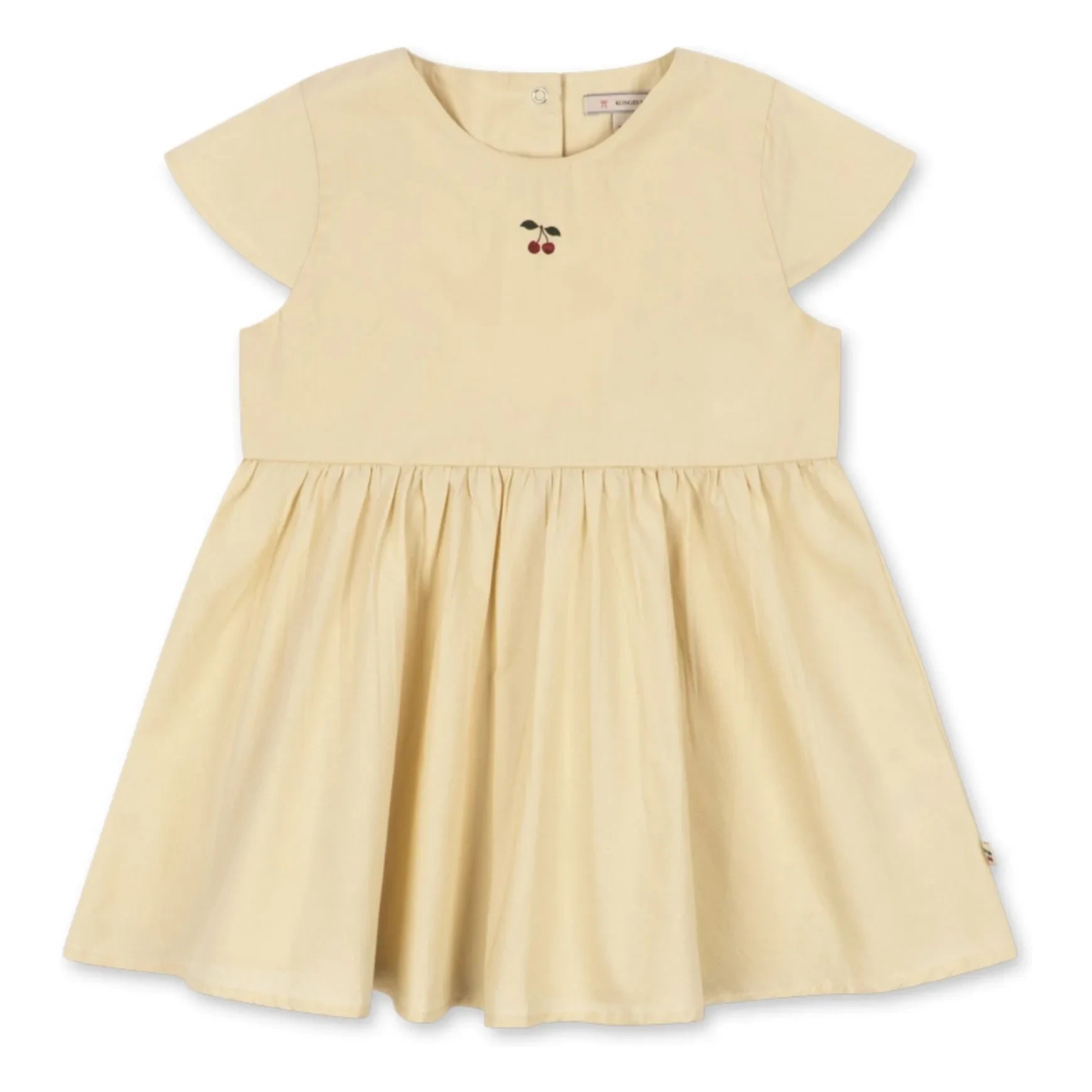 Konges Sløjd - Vestido de espalda abierta Hearly Algodón orgánico | Beige