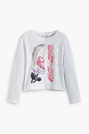 Blusa infantil Desigual de manga larga