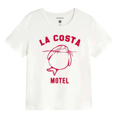 Thinking Mu - Camiseta de algodón orgánico Ida | Blanco