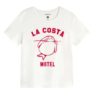 Thinking Mu - Camiseta de algodón orgánico Ida | Blanco