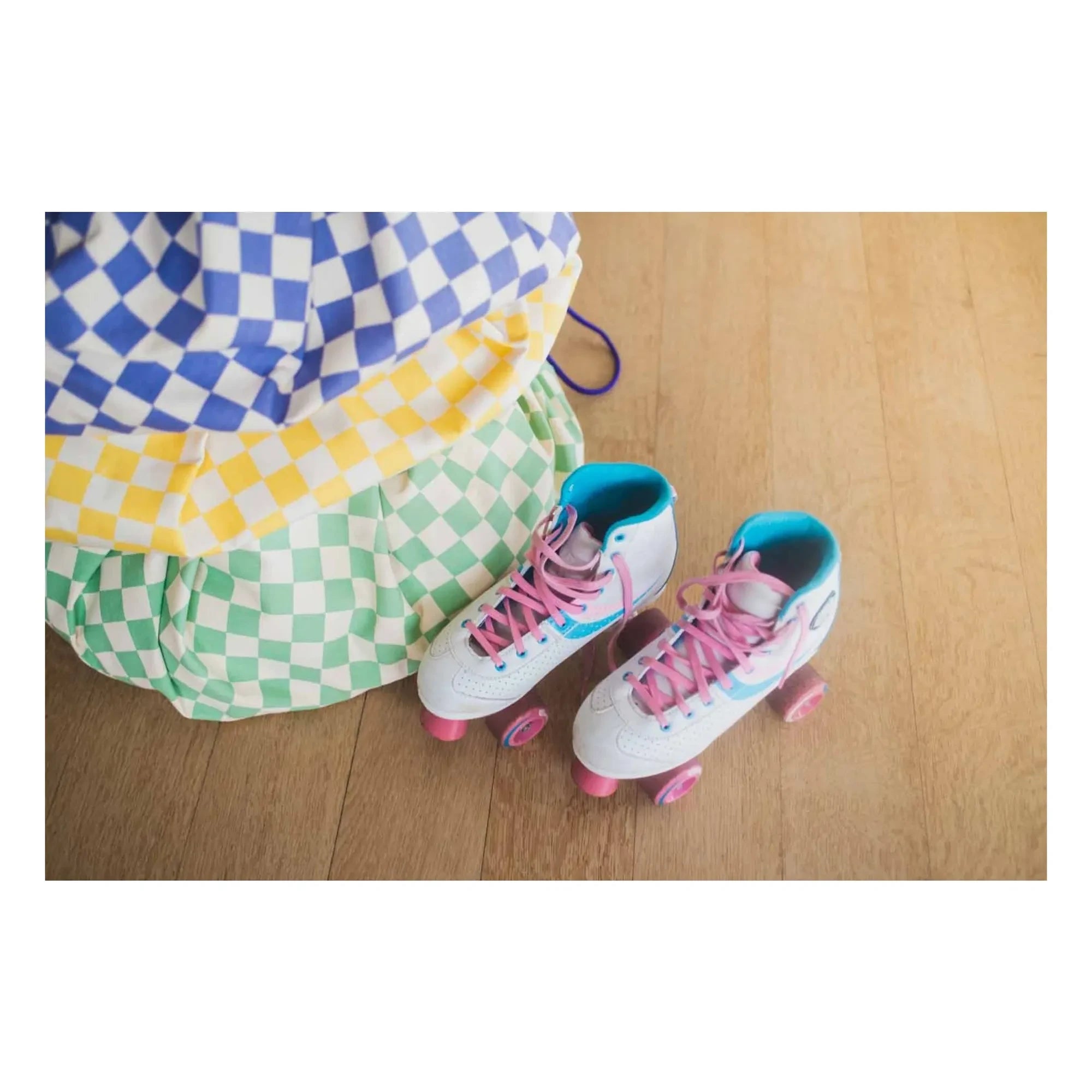 Play and Go - Noomad Bag / Colchoneta de juego - Vichy | Amarillo