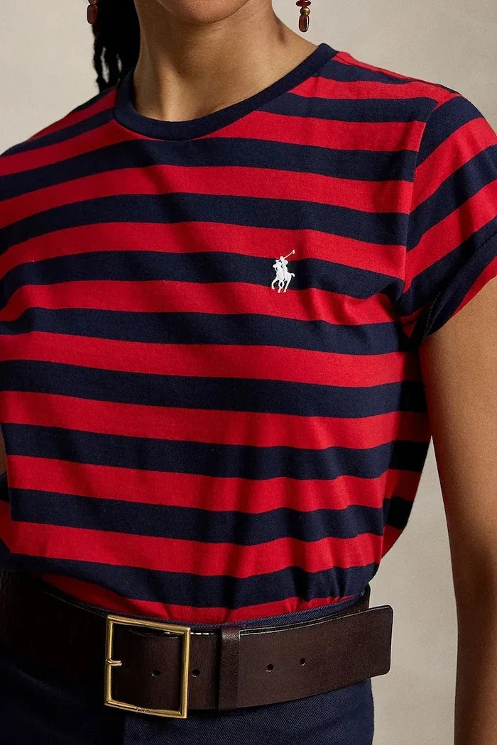 Camiseta de mujer de algodón Polo Ralph Lauren