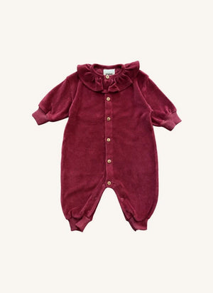 Studio Bohème - Monedero de Algodón Orgánico Iris | Rojo Frambuesa