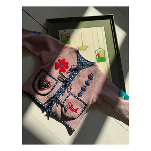 SISSEL EDELBO - Chaqueta de algodón orgánico Clio - Colección infantil | Rosa