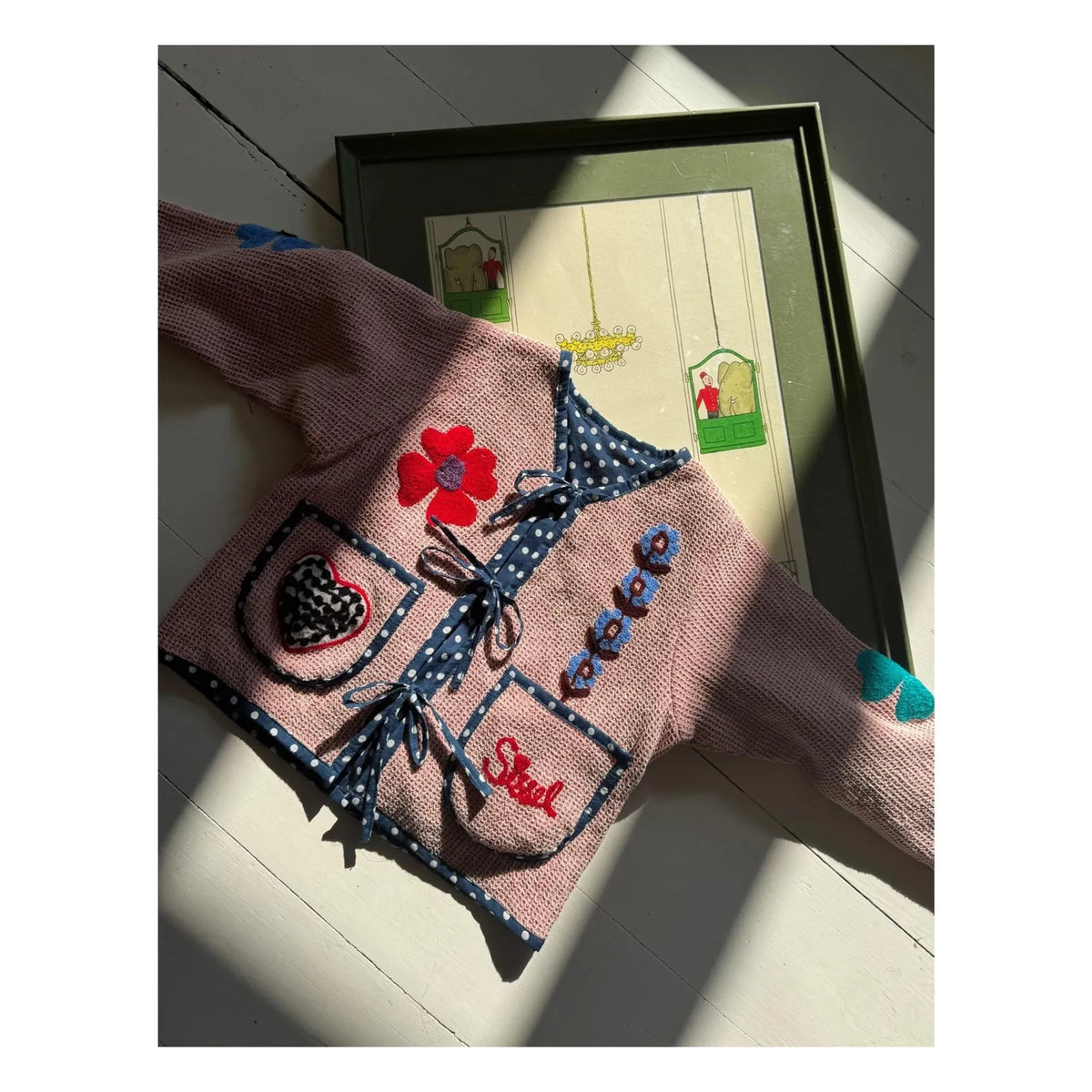 SISSEL EDELBO - Chaqueta de algodón orgánico Clio - Colección infantil | Rosa