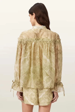 Camisa de lyocell AllSaints para mujer DELPHINE