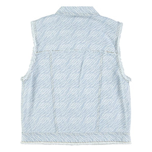 Sisters Department - Chaleco sin mangas | Azul denim