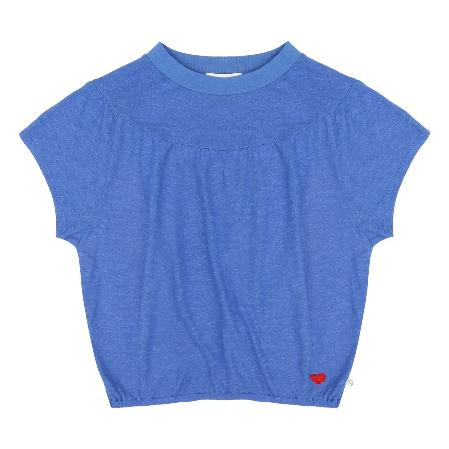 Jenest - Camiseta de algodón orgánico Mimi | Cobalto