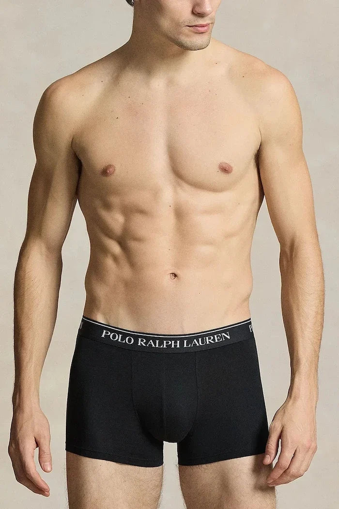 Bóxer de algodón elastano para hombre Polo Ralph Lauren, pack de 3
