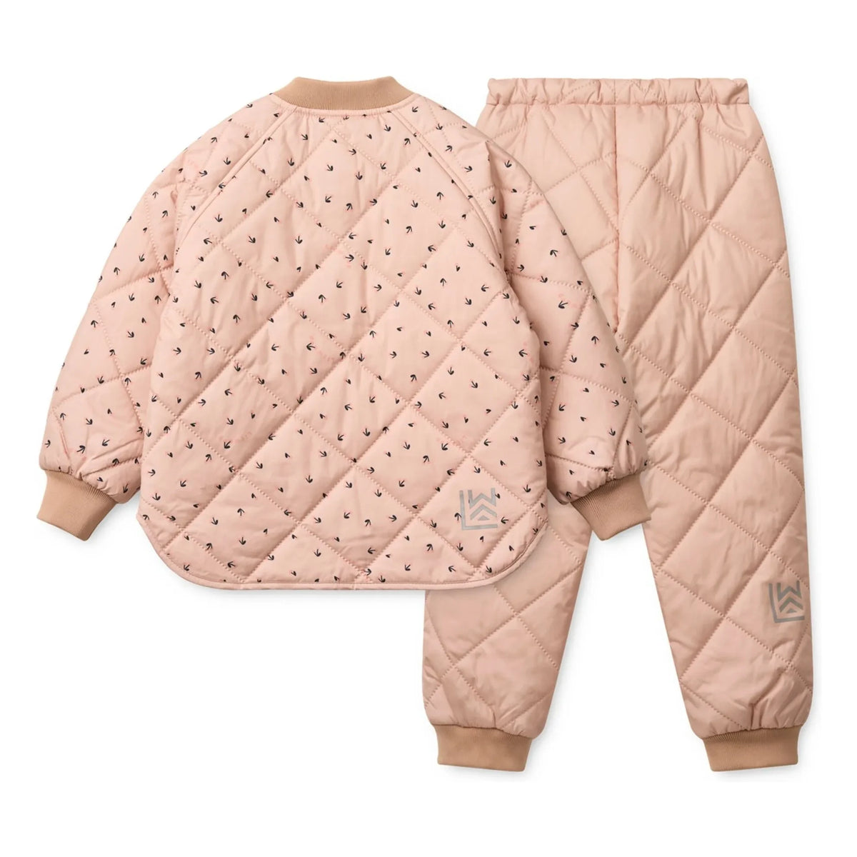Liewood - Zella Cerises Geri Dönüştürülmüş Elyaf Termal Set | Pembe