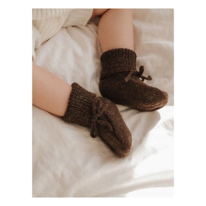 Main Sauvage - Zapatillas de alpaca | Mocha