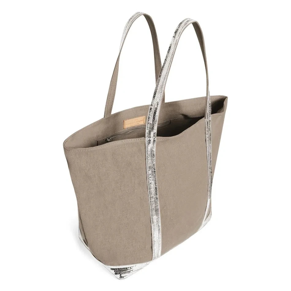 Vanessa Bruno - Bolso tote grande con cremallera | Beige