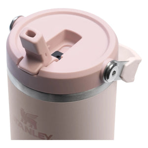 Stanley 1913 - Vaso térmico con aislamiento - IceFlow Flip Straw 2.0 | Rosa Claro