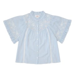 Xirena - Blusa Maé Pamuk | Azul claro