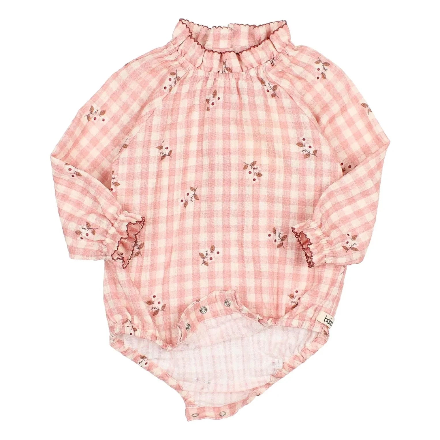 Búho - Vichy Mono Floral | Rosa
