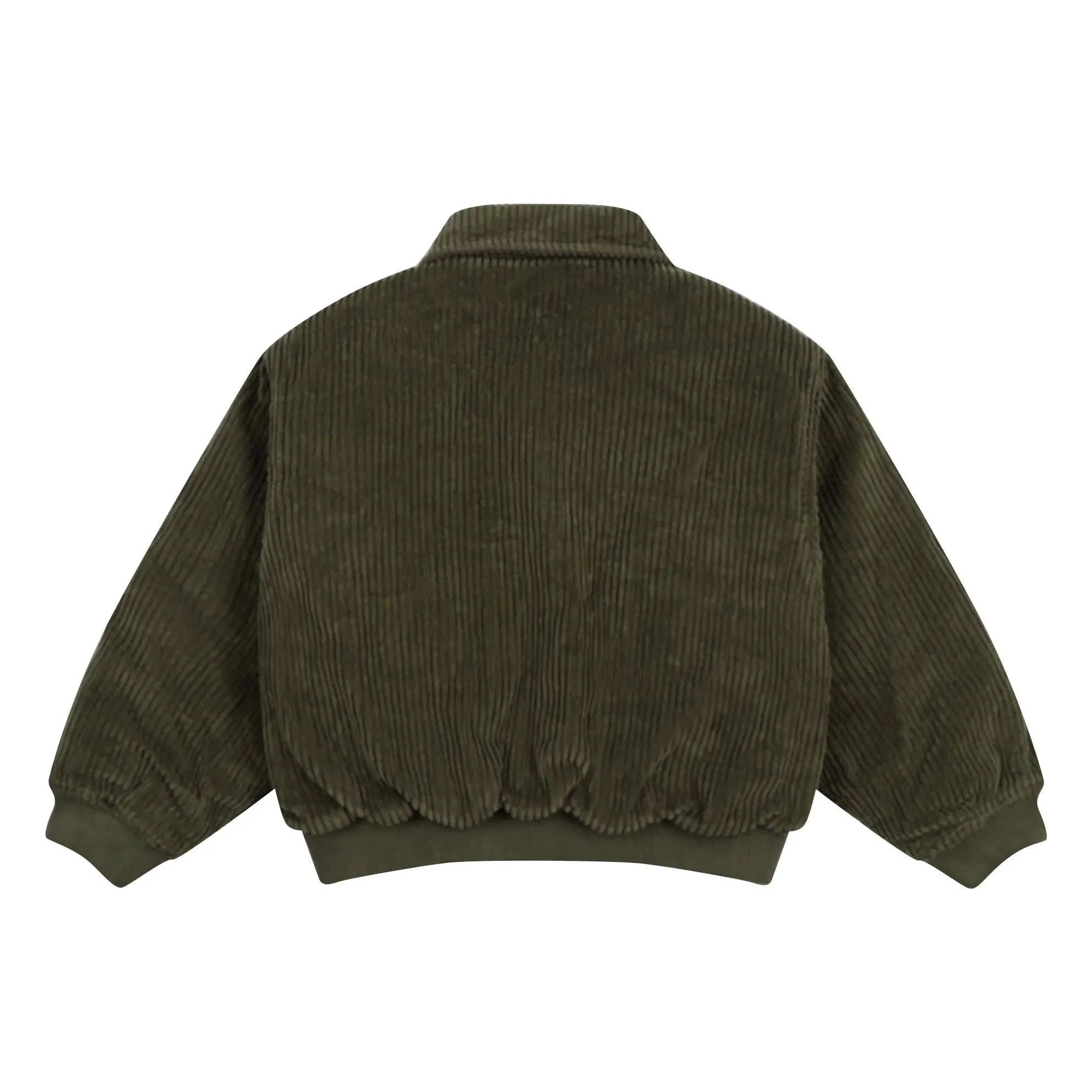 the new society - Mikel Kadife Bomber | Verde oscuro