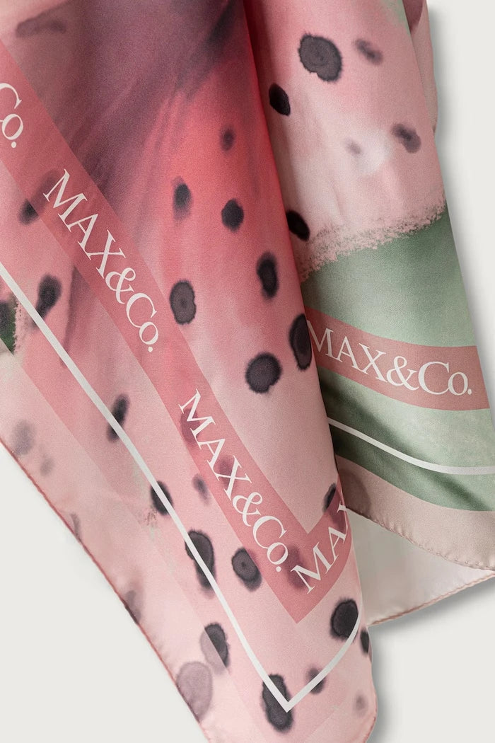 Max&Co. foulard de seda MCABATTISTA para mujer