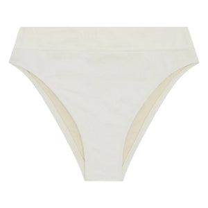 Peony - Camellia Pantalón de punto reciclado con fibra | Blanco