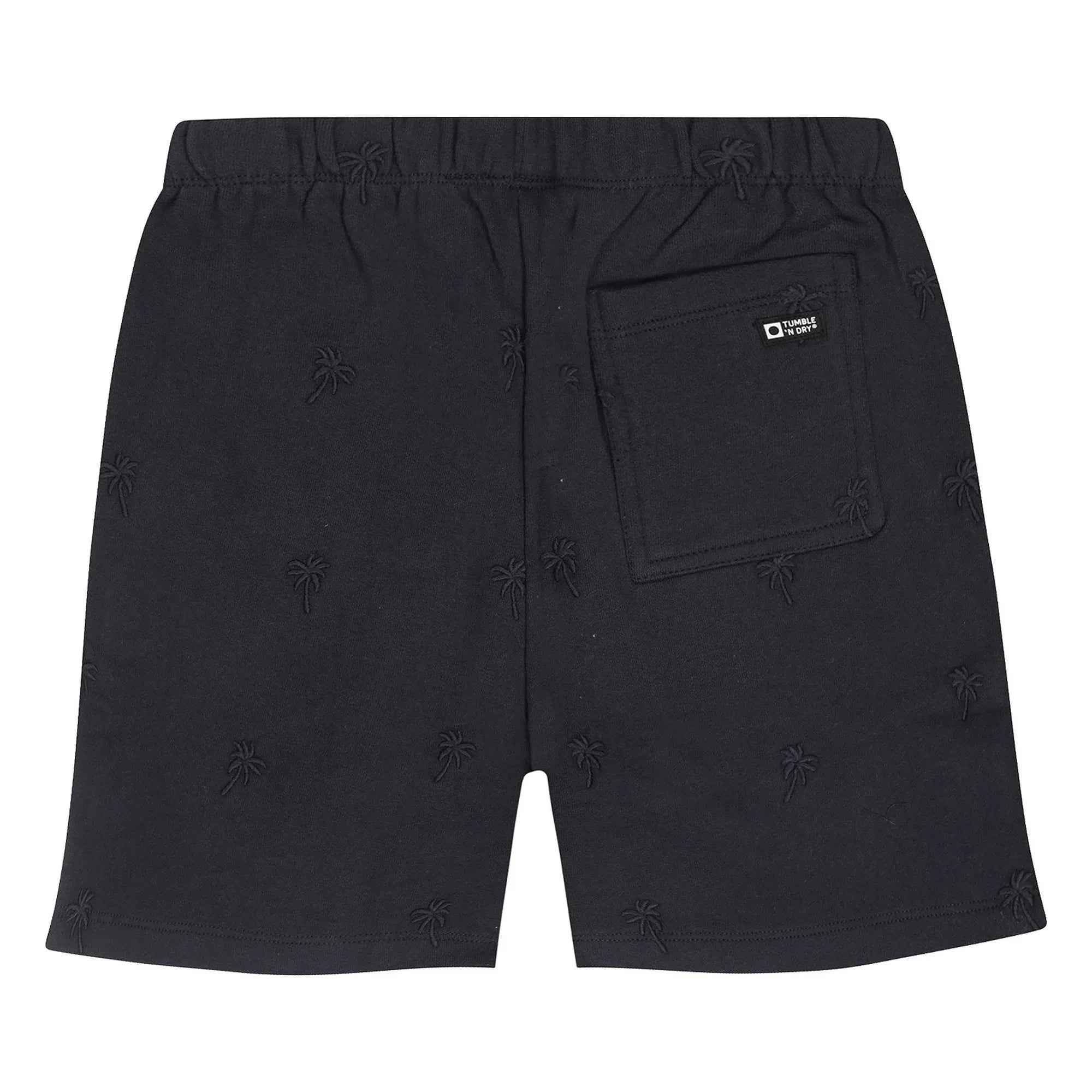Tumble N'Dry - Shorts jogger de algodón orgánico Polinesia | Azul Oscuro