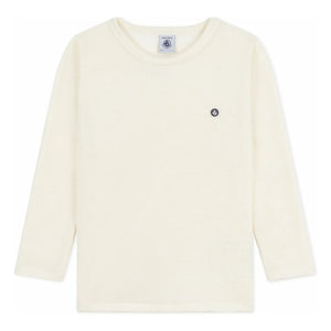 Petit Bateau - Camiseta de lana | Crudo