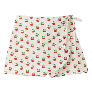 Fabula - Minifalda Cerises | Blanca