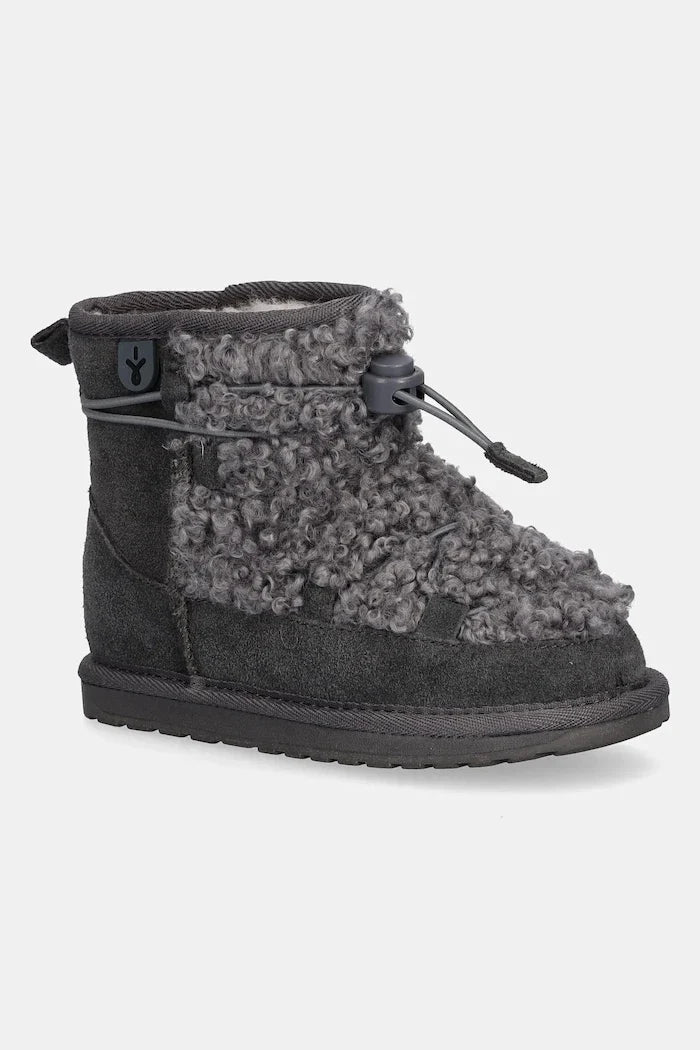 Botines de piel vuelta para niños Emu Australia Mauboy